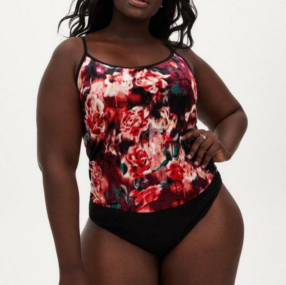 Torrid Velvet Bodysuit